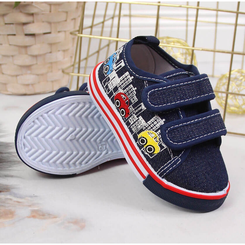 Tenisi Atletico bleumarin cu velcro pentru baieti albastru marin 2 Tenisi Atletico bleumarin cu velcro pentru baieti albastru marin 2