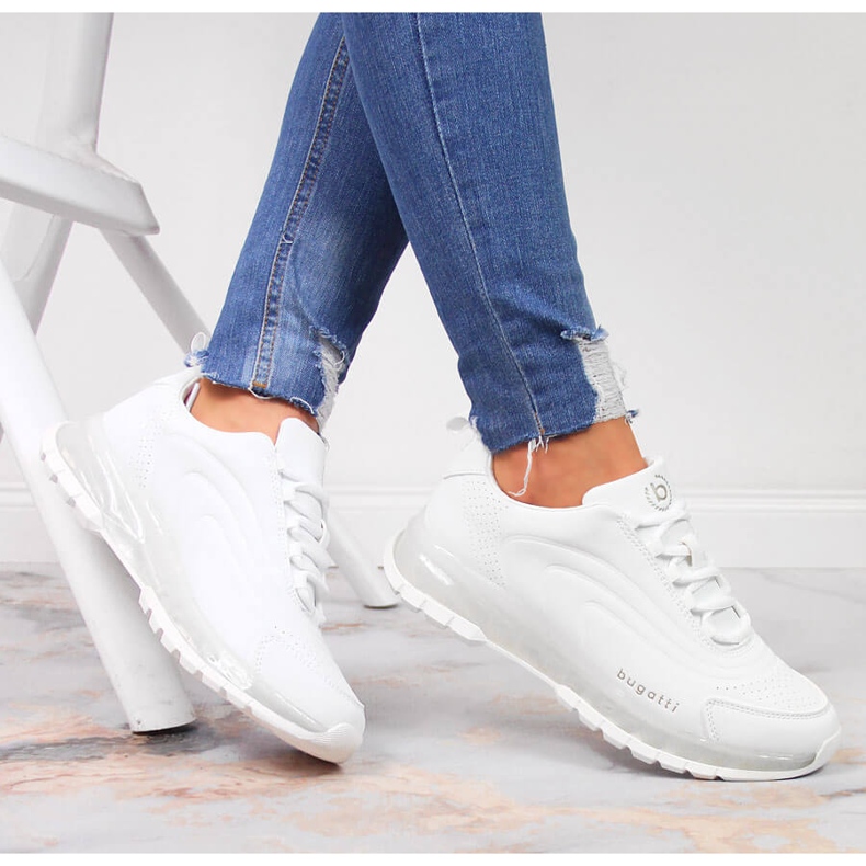 Pantofi sport alb Bugatti JJ253094 dama 1