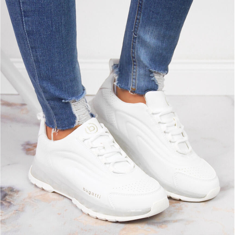 Pantofi sport alb Bugatti JJ253094 dama 2 Pantofi sport alb Bugatti JJ253094 dama 2