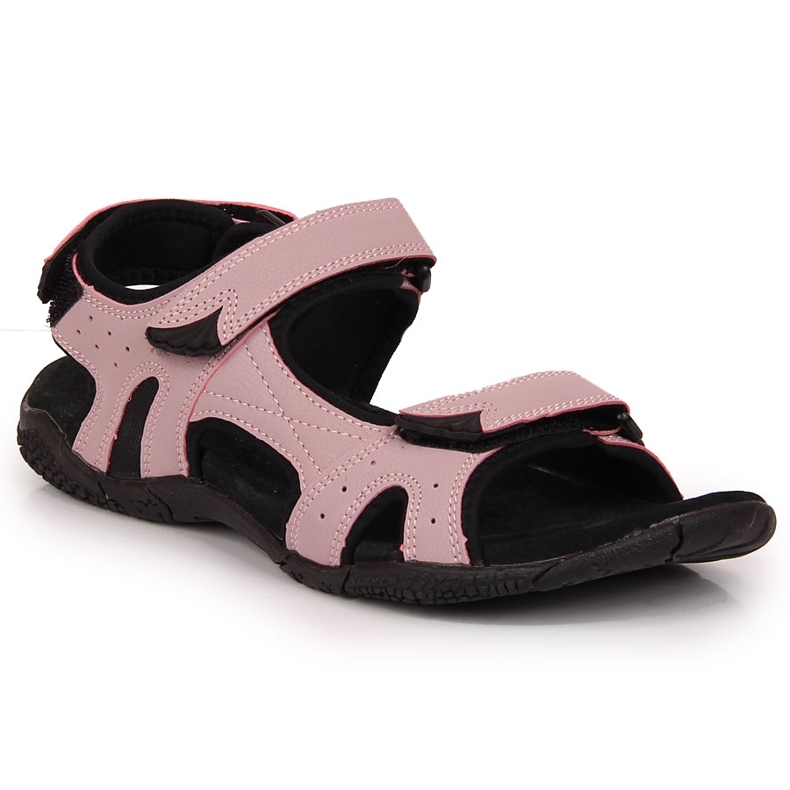 Sandale sport de damă cu Velcro violet American Club 1