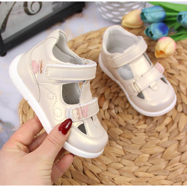 Sandale de fete aurii American Club de aur 1