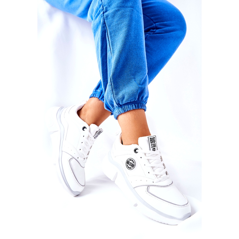 Big Star Încălțăminte sport pe platforma mare Star II274314 Alb 3