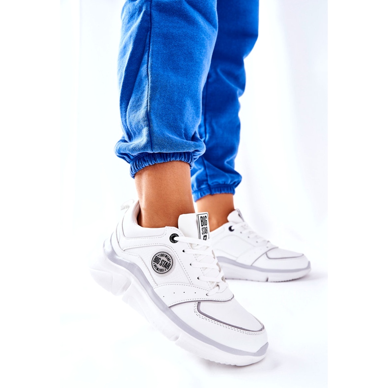 Big Star Încălțăminte sport pe platforma mare Star II274314 Alb 4