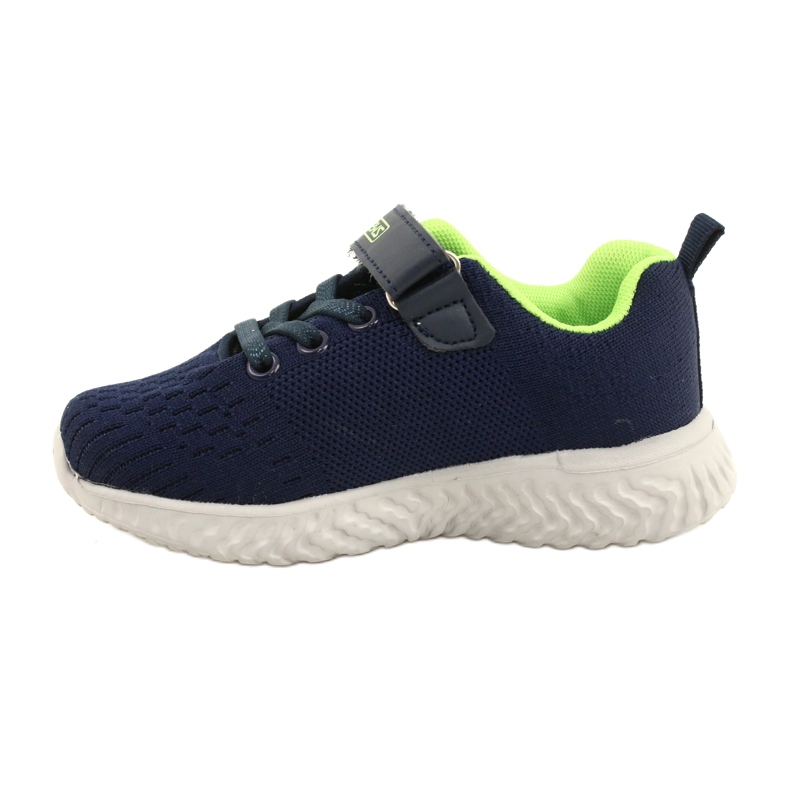 NEWS NOUTĂȚI Pantofi sport cu velcro 22DZ23-4843-M Bleumarin albastru 2