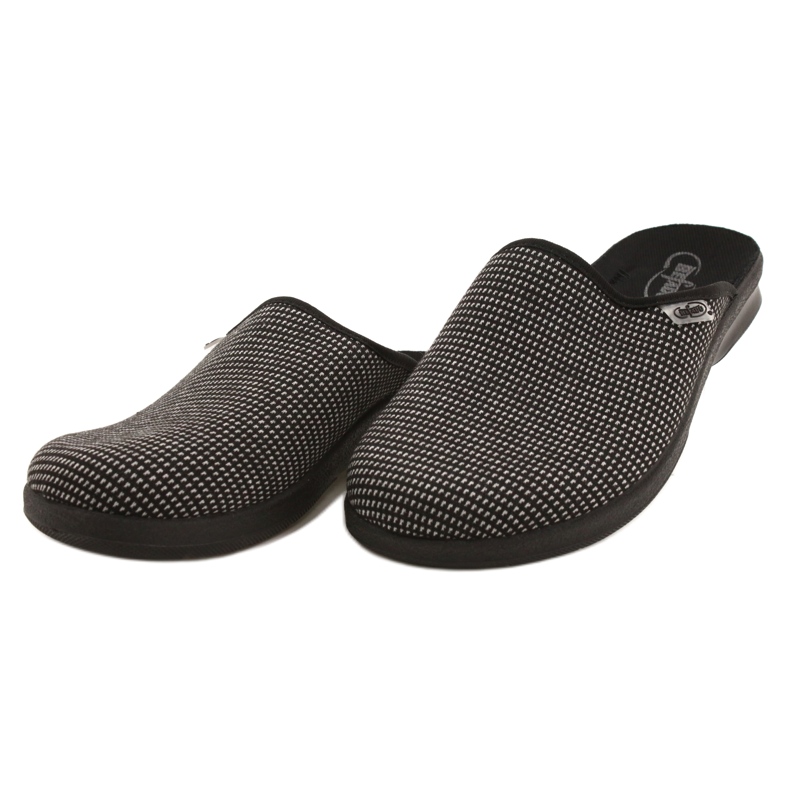 Încălțăminte pentru bărbați Befado pu 548M025 negru gri 2