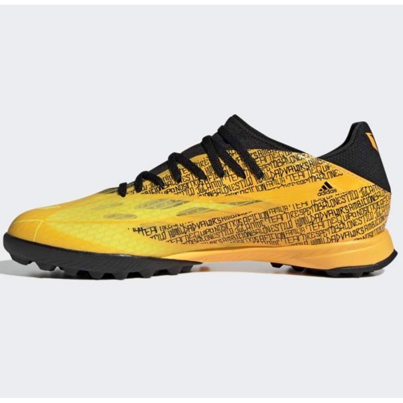 Ghete de fotbal Adidas X Speedflow Messi.3 Tf M GW7423 galben galbeni 1 Ghete de fotbal Adidas X Speedflow Messi.3 Tf M GW7423 galben galbeni 1