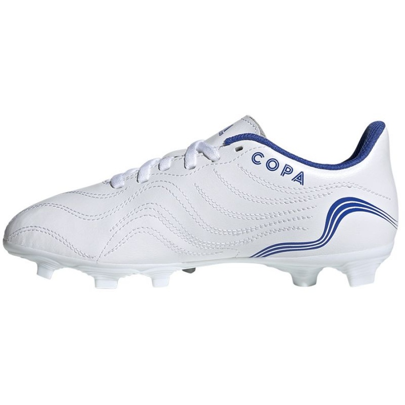 Ghete de fotbal Adidas Copa Sense.4 FxG Jr GW7400 alb 1