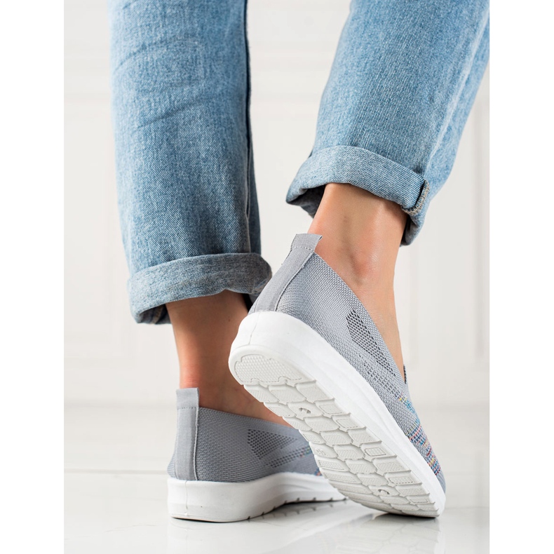 W. Potocki Slipony Potocki confortabil gri 1