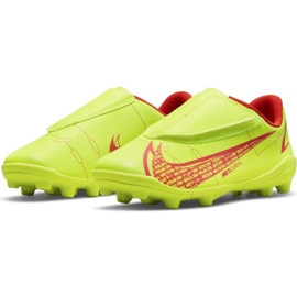 Pantofi de fotbal Nike Mercurial Vapor 14 Club Mg Jr CV0833-760 galbeni 4