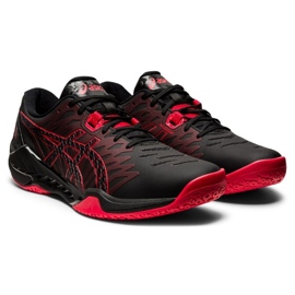Încălțăminte de handbal Asics Blast Ff 2 M 1071A044-001 multicolor negru 3