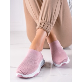 J. Star Adidași roz la modă 1