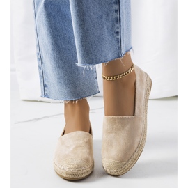 Espadrile dama Mathea bej 1