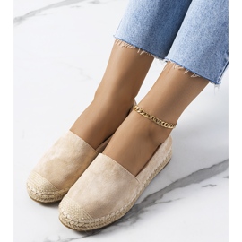 Espadrile dama Mathea bej 2