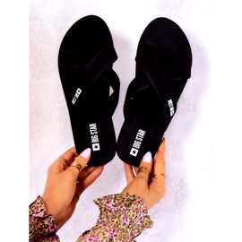 Papuci de damă din spumă Big Star JJ274A338 Negru 3