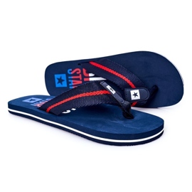 Flip-flops pentru bărbați Big Star FF174478 Albastru marin 1