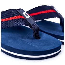 Flip-flops pentru bărbați Big Star FF174478 Albastru marin 2