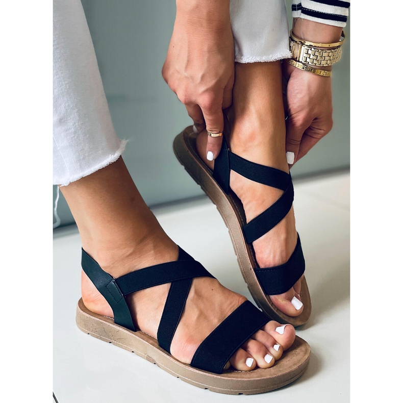 Sandale de dama Zinnia Black negru 1