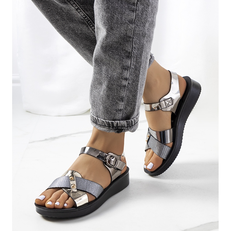 Sandale de dama Tulia negre negru 1