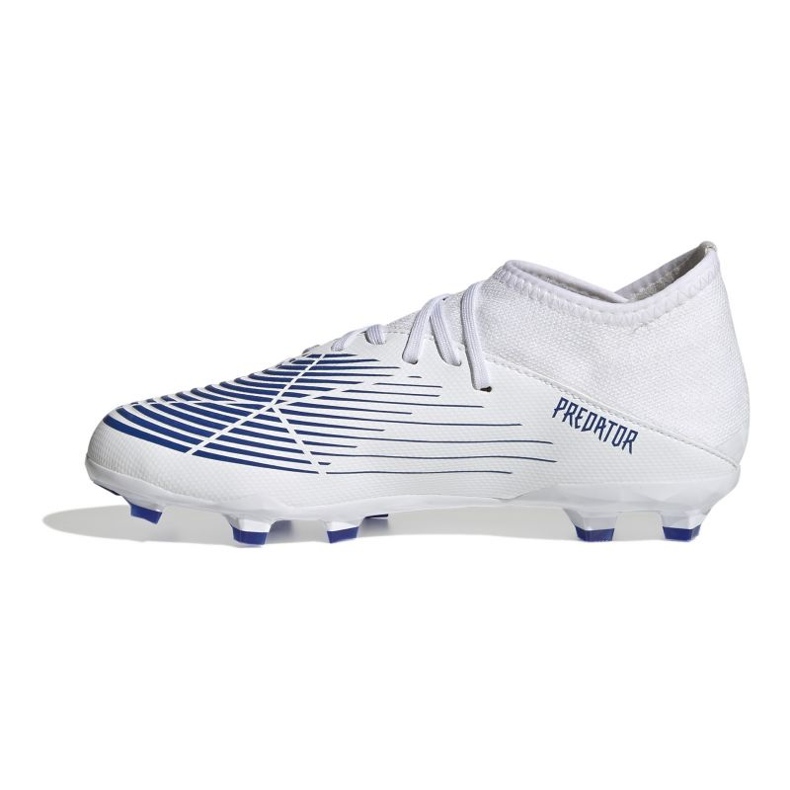 Ghete de fotbal Adidas Predator Edge.3 Fg Jr GX5211 alb alb 1