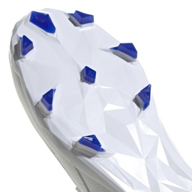 Ghete de fotbal Adidas Predator Edge.3 Fg Jr GX5211 alb alb 7