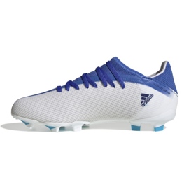 Ghete de fotbal Adidas X Speedflow.3 Fg Jr GW7488 multicolor alb 1 Ghete de fotbal Adidas X Speedflow.3 Fg Jr GW7488 multicolor alb 1
