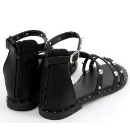 Sandale romane Cairo negre negru 1 Sandale romane Cairo negre negru 1