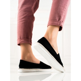DK Espadrile negre la modă negru 1 DK Espadrile negre la modă negru 1