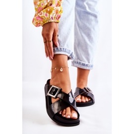 Papuci de cauciuc dama ZAXY JJ285058 Negri negru 1