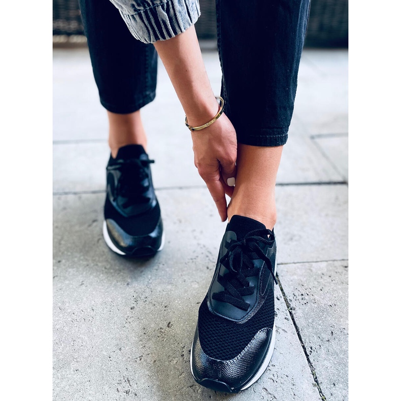 Adidași tip șosetă Remy Black negru 1