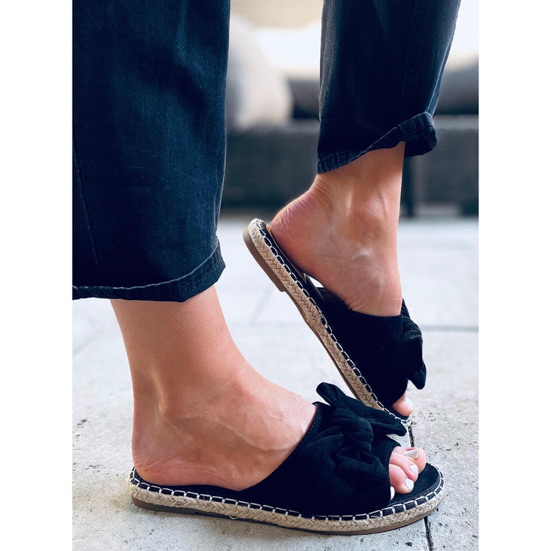 Larysa Espadrile negre negru 1