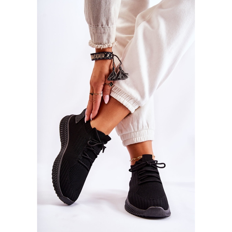 PS1 Pantofi Sport dama Material Tenisi Black Storia negru 2