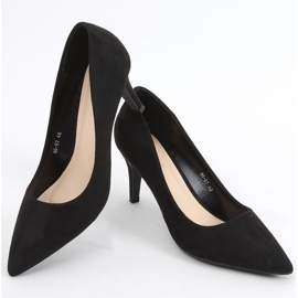 Stilettos pe un toc Holly Black confortabil negru 1 Stilettos pe un toc Holly Black confortabil negru 1