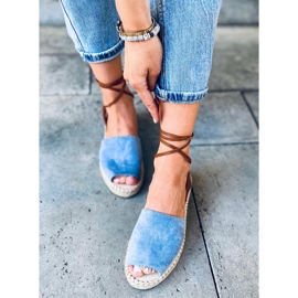 Espadrile dama Andrina Blue albastru 2 Espadrile dama Andrina Blue albastru 2