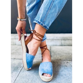 Espadrile dama Andrina Blue albastru 1 Espadrile dama Andrina Blue albastru 1