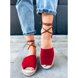 Espadrile dama Andrina Red roșu 1 Espadrile dama Andrina Red roșu 1