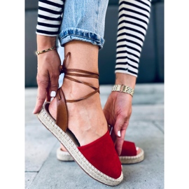 Espadrile dama Andrina Red roșu 2