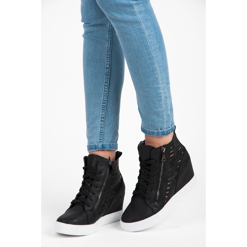 Seastar Tenisi lucioși negru 2 Seastar Tenisi lucioși negru 2