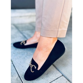 Mocasini de dama Porter Black negru 2