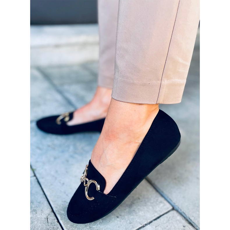 Mocasini de dama Porter Black negru 2