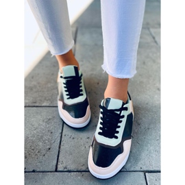 Adidași Izzie NEGRI / ROZ de damă negru multicolor 1