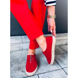 Espadrile de dama Flynn Red roșu 1