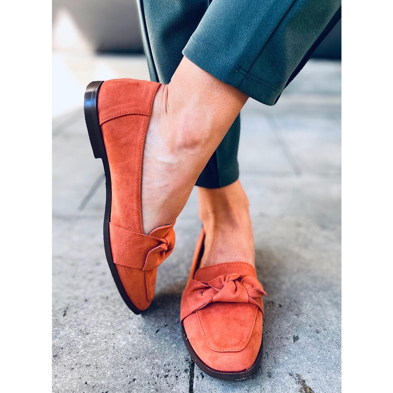 Mocasini de dama Rarity Orange portocale 1