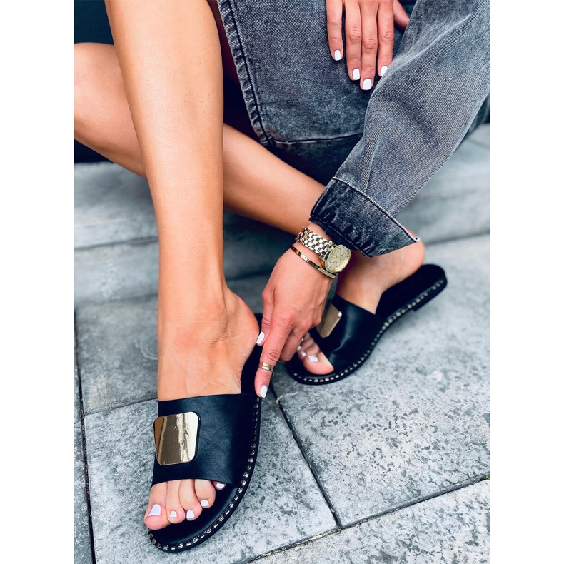 Papuci negri Utah pentru femei negru 1