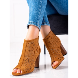 Seastar Cizme Openwork Toe Open maro 2