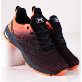 DK Pantofi de sport negru portocale 1 DK Pantofi de sport negru portocale 1