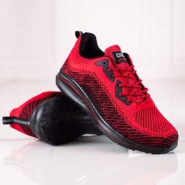 DK Pantofi sport pentru bărbați roșu 1 DK Pantofi sport pentru bărbați roșu 1