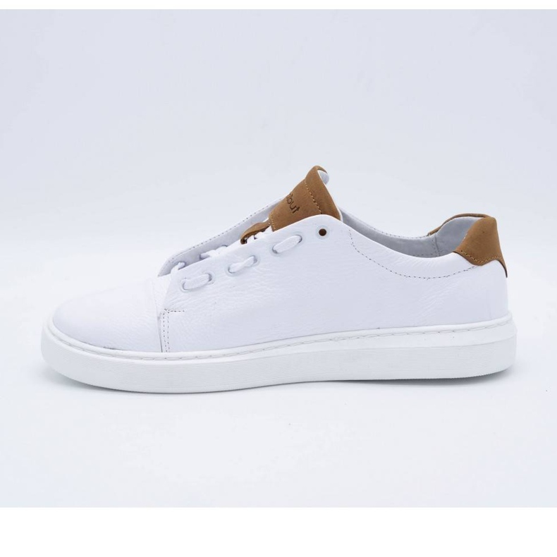 Polbut Pantofi sport barbati din piele 2109 alb 1