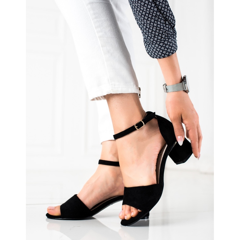 Seastar Sandale elegante pe tocuri înalte negru 1