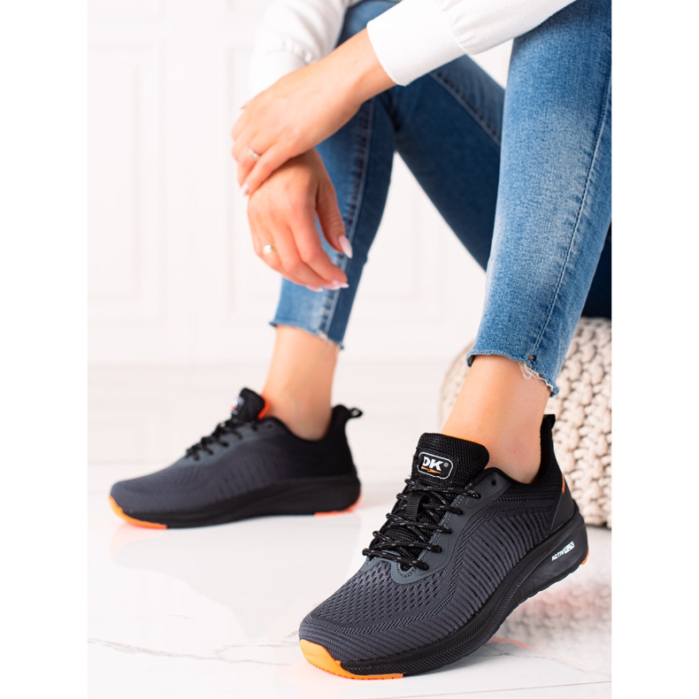 Pantofi sport clasici DK negru gri 1 Pantofi sport clasici DK negru gri 1