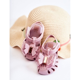 Sandale Copii Cu Velcro Parfumate ZAXY JJ385034 Mov deschis ['violet'] violet 2